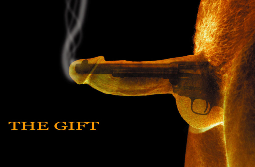 The Gift Gun and Cock Poster / Louise Hogarth / Dream Out Loud Productions.