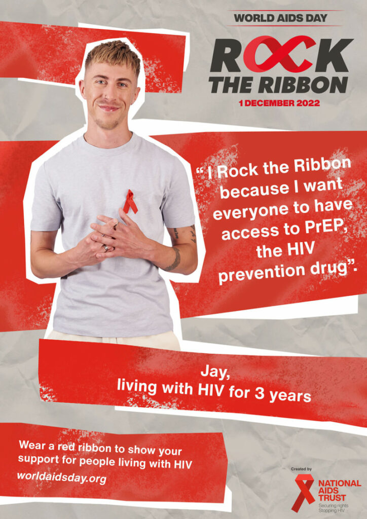 Rock the Ribbon - Jay / National AIDS Trust