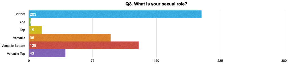 Q3. What is your sexual role?